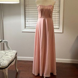 EUC bridesmaid maxi dress. never worn/no tag. Sz 8 runs small like sz 4/6